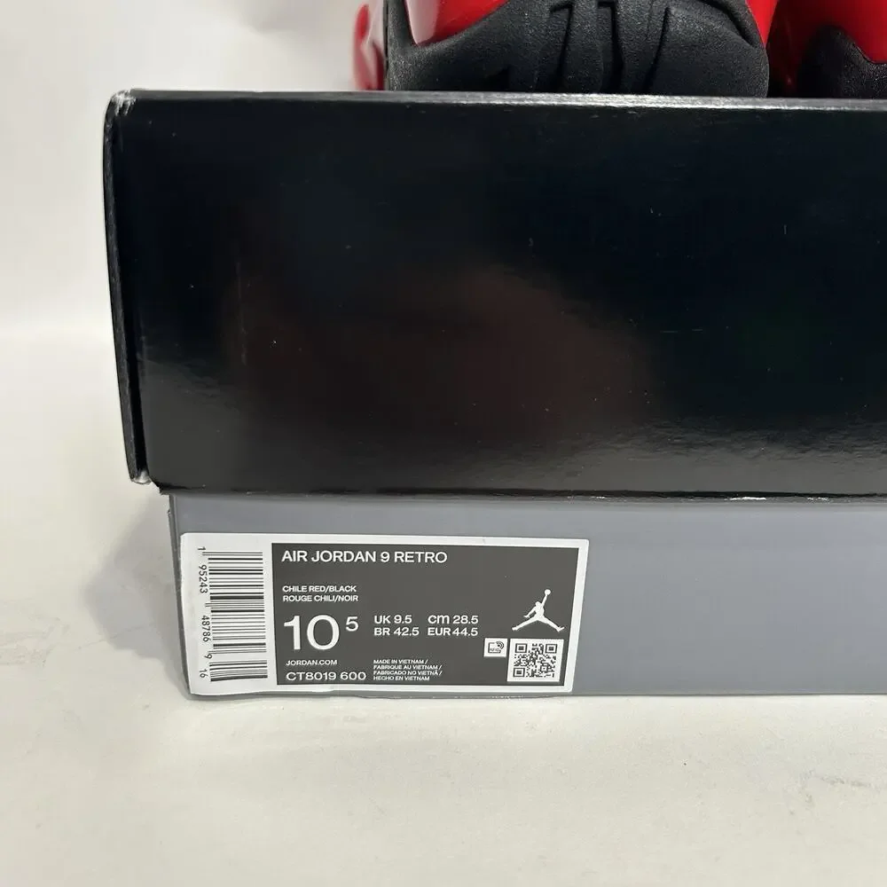 Nike Air Jordan 9 Retro “Chile Red”